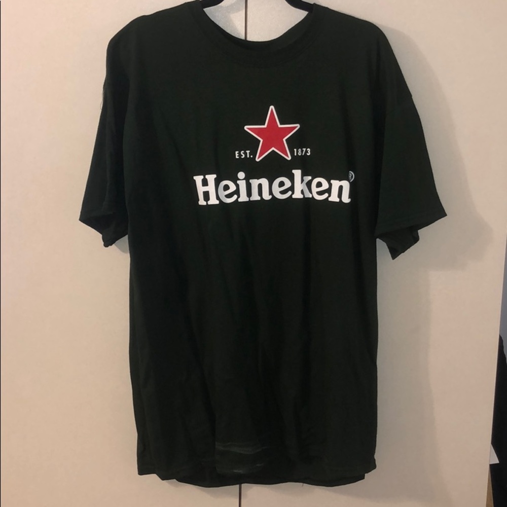 Green Heineken Tee- XL